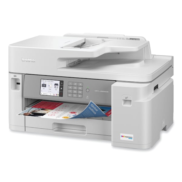 MFC-J5855DW INKvestment Tank All-in-One Color Inkjet Printer, Copy/Fax/Print/Scan